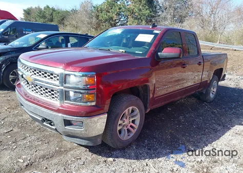 2015 Chevrolet Silverado 1500 1Lt из США, поврежденный, VIN 1GCVKREH9FZ201936
